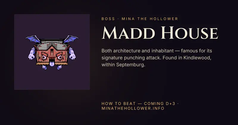 Madd House boss in Kindlewood